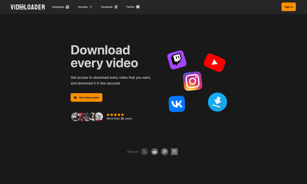 Video loader